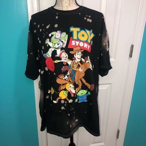 *NWOT* Toy Story Bleach Splatter Tee Shirt